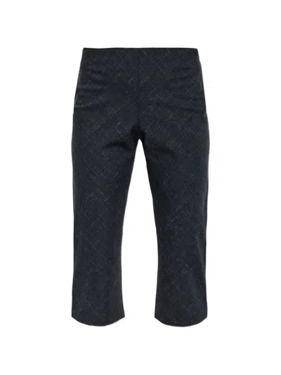 Christopher Esber Banyan Capri Trousers In Black