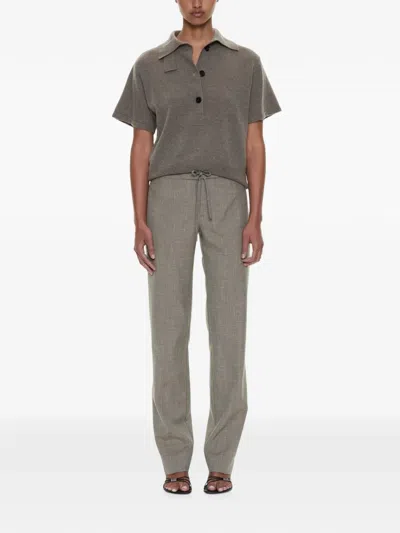 Christopher Esber Banyan Panelled Tie-waist Trousers In Green
