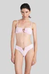 Christopher Esber Beachwear In Rose-pink Polyamide In Pink