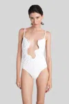 Christopher Esber Salacia One-piece Swimsuit In White In White