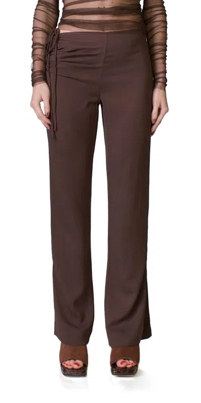 CHRISTOPHER ESBER BERTORIA HIKER PANTS IN CHOCOLATE
