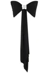 Christopher Esber Bezel Quartz Drape In Black