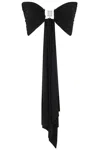 Christopher Esber Bezel Quartz Drape In Black