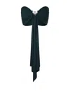 Christopher Esber Draped One-shoulder Top Ruched Detailing In Green