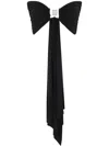 Christopher Esber Bezel Quartz Drape In Black
