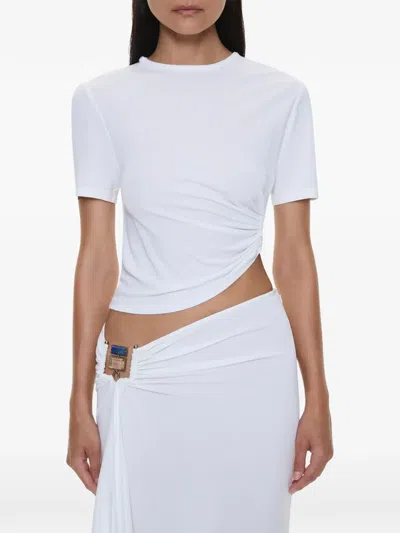 Christopher Esber Bezel Quartz T-shirt In White