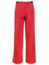 Christopher Esber Bias Silk Trouser In Pink