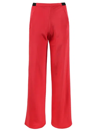 Christopher Esber Bias Silk Trouser In Pink