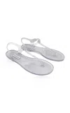 Christopher Esber Billi T-bar Pvc Sandals In Clear