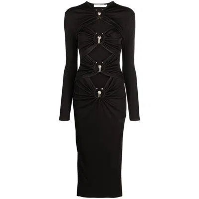 CHRISTOPHER ESBER CHRISTOPHER ESBER BLACK DRESSES - DAY DRESSES WOMEN