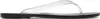 Christopher Esber Black Jo Flip-flops In Black/ Clear