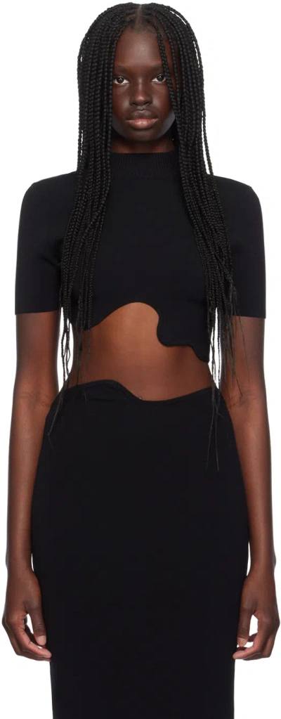 Christopher Esber Black Maparadita T-shirt