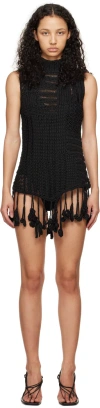 Christopher Esber Black Ramener Rope Dress In Black