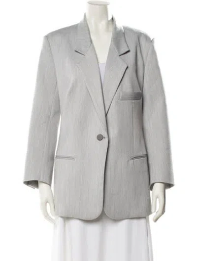 Pre-owned Christopher Esber Blazer In Gray