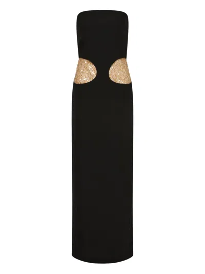 Christopher Esber Borough Gown Dress In Black