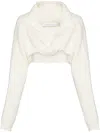 Christopher Esber Bouclé Shrug Jumper In Neutrals