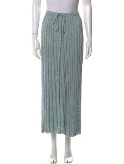 Pre-owned Christopher Esber Bow Accents Midi Length Skirt In Blue