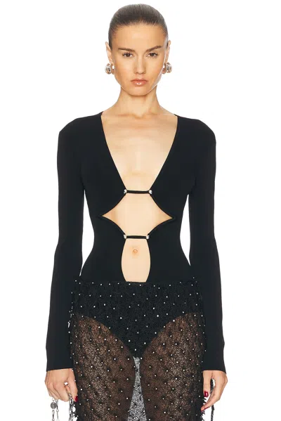 CHRISTOPHER ESBER BRACKET KNIT BODYSUIT