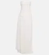 Christopher Esber Bridal Veiled Corset Dress In White