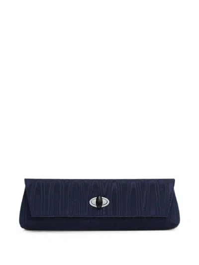 Christopher Esber Buki Clutch Bag In Blue
