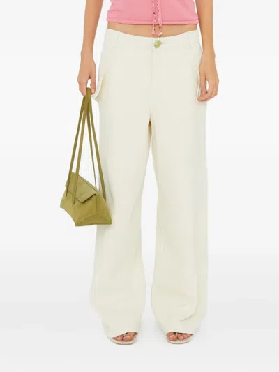 Christopher Esber Button-fastening Trousers In White