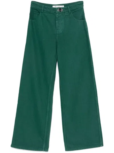 Christopher Esber Calibre Jeans In Grün
