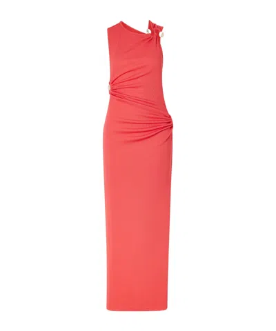 Christopher Esber Callisto Trinity Maxi Dress In Pink