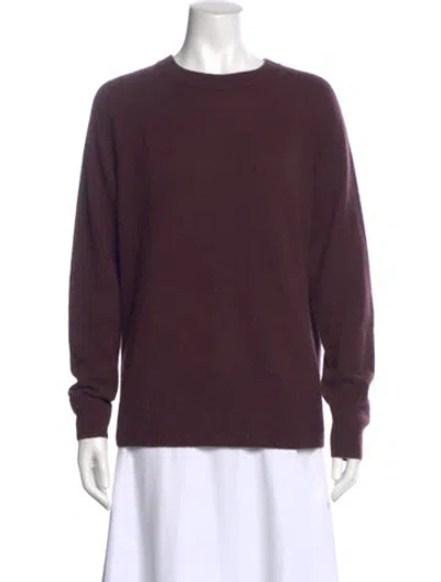 Pre-owned Christopher Esber Cashmere Crew Neck Sweater In Purple