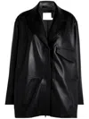 Christopher Esber Charli Leather Jacket In Black