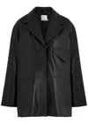 Christopher Esber Charli Leather Jacket In Black