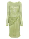 Christopher Esber Cirrus Hotfix Cutaway Midi Dress