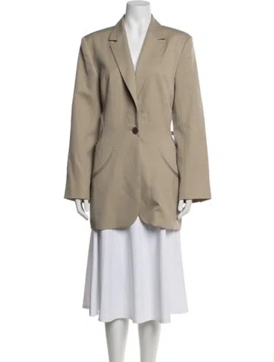 Pre-owned Christopher Esber Coat In Neutrals
