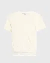 Christopher Esber Coiled Jersey Corset Tee In White