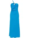 Christopher Esber One-shoulder Maxi Dress With In Blue