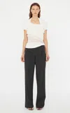 Christopher Esber Contort Shibori Jersey Top In White