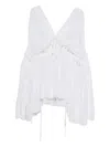 Christopher Esber Cotton-blend Dress In White
