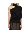 Christopher Esber Cotton Jersey T-shirt In Black
