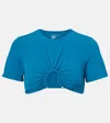 Christopher Esber Crescent Cropped Top