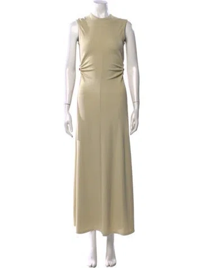 Pre-owned Christopher Esber Crew Neck Long Dress W/ Tags In Neutral