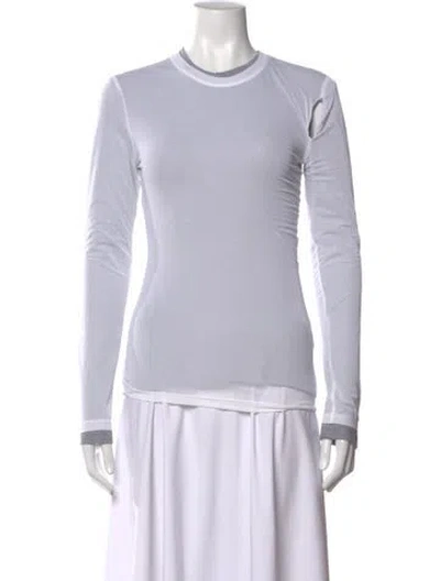 Pre-owned Christopher Esber Crew Neck Sweater In Gray