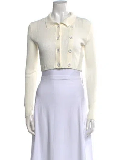 Pre-owned Christopher Esber Crew Neck Sweater In Neutral