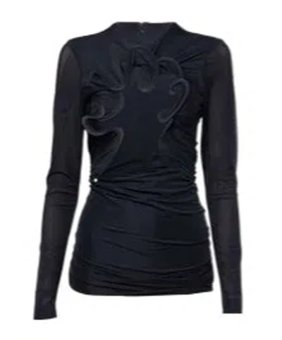 Christopher Esber Crew Neck T-shirt In Black