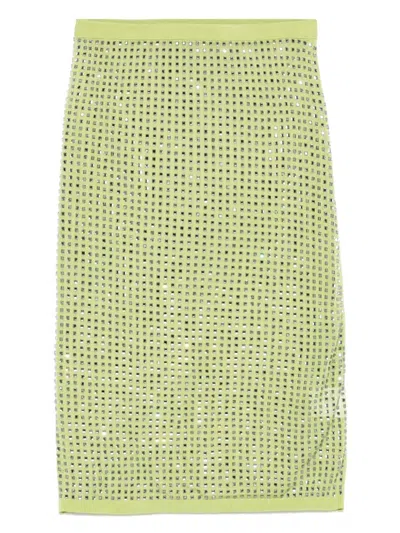 Christopher Esber Crystal-embellished Midi Skirt