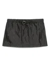 Christopher Esber Crushed Belted Mini Skirt
