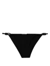 Christopher Esber Crystal Bikini Briefs In Black