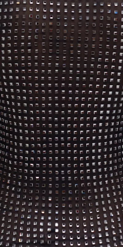 Christopher Esber Crystal Knit Asymmetric Top In Black