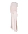 Christopher Esber Cumulus Midi Dress In Pink Calcite
