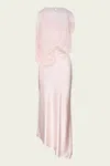Christopher Esber Cumulus Midi Dress In Pink Calcite In Pink