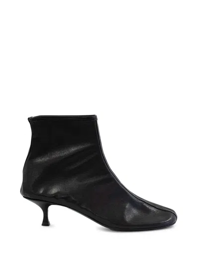 Christopher Esber Curtis Square-toe Ankle Boots In Black