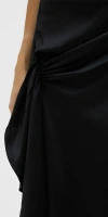 CHRISTOPHER ESBER CUSCO DRAPED SILK MAXI DRESS